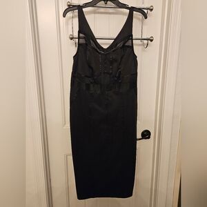 Torrid Bodycon Dress. NWT. Black. Size 00/10